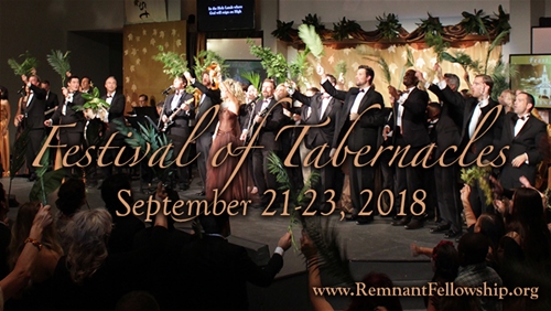 Feast of Tabernacles 2018 Registration