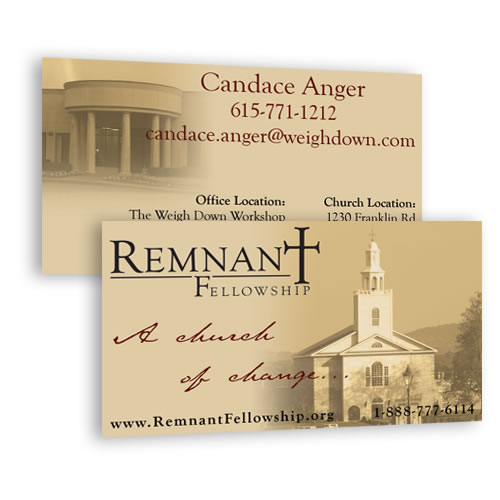 Personalized Evangelism Business Cards