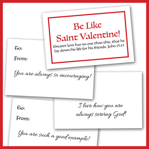 Remnant &quot;Be Like Valentine&quot; Cards